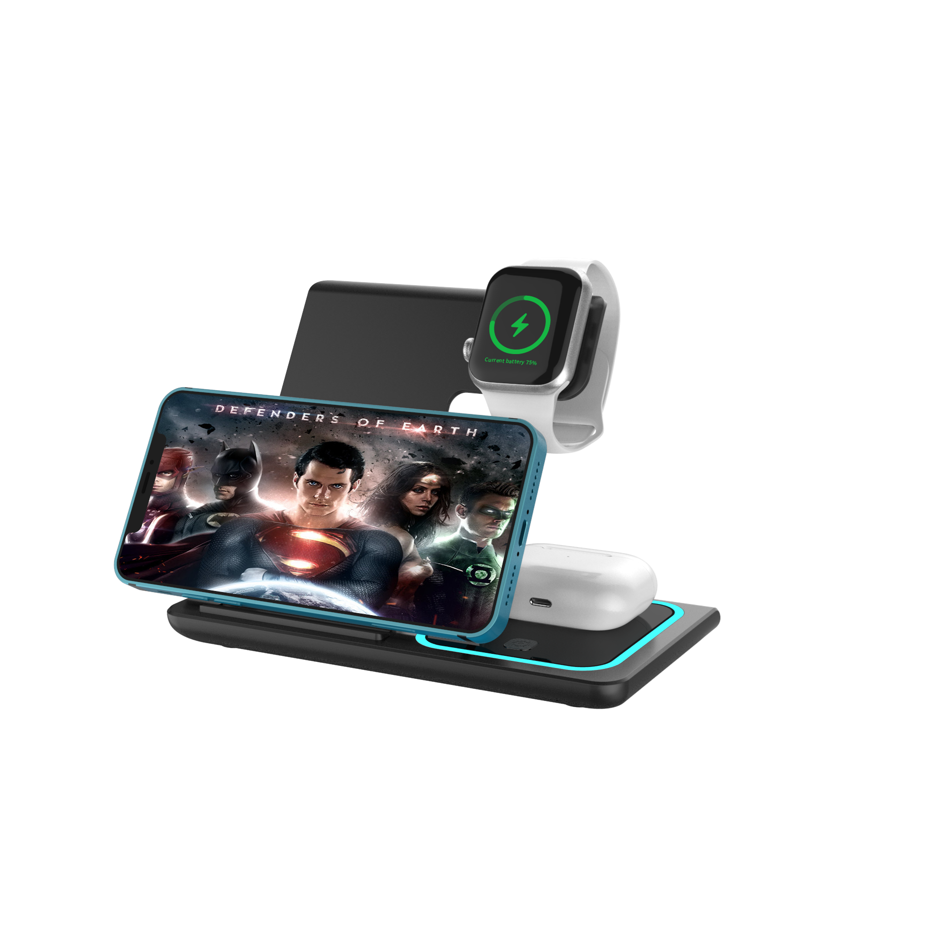 3 in 1 Wireless Charger X455 - Image 3