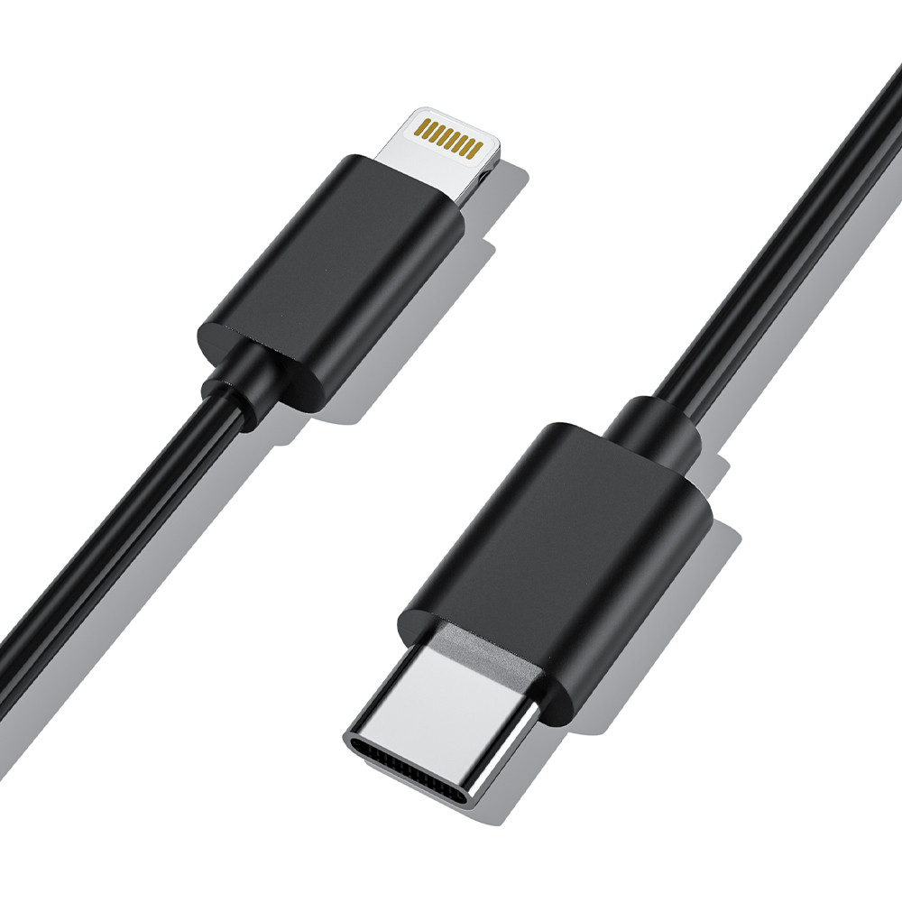Black Type-C to Lightning PD Data Cable 1M - Image 4