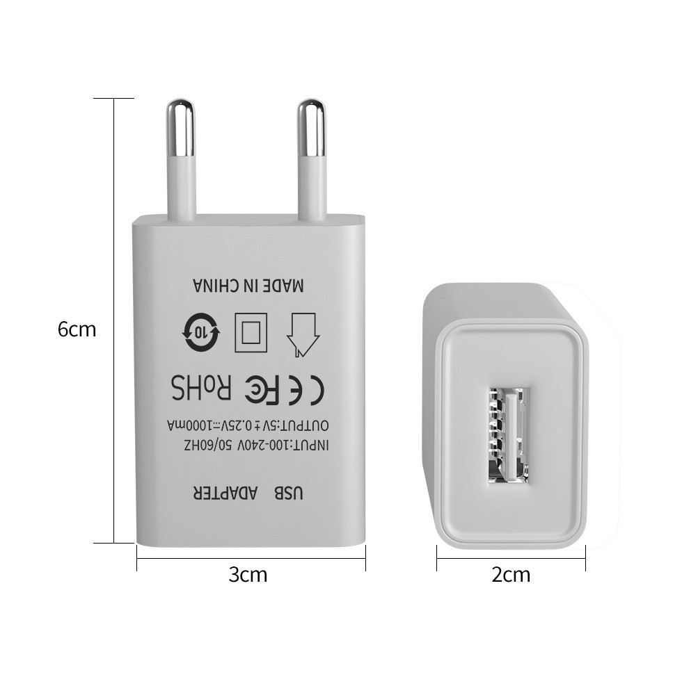 mobile phone usb charger 5V 10W wall adapter - Image 7